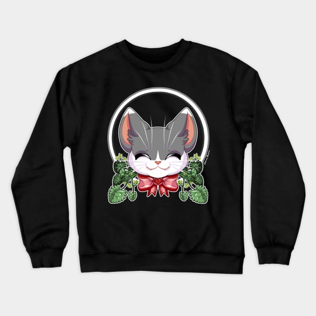 Cat Nip Crewneck Sweatshirt by SierraAshura